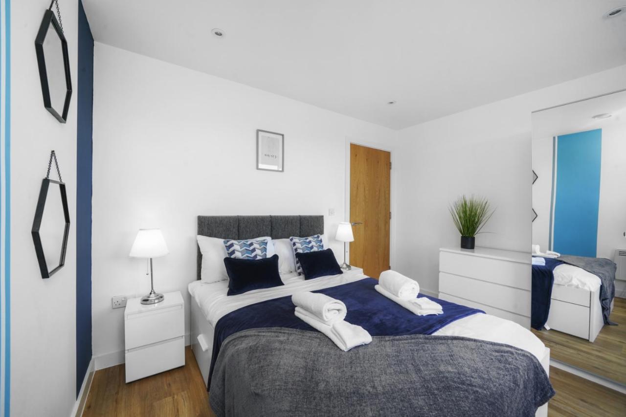 Stunning City Centre Penthouse - Sleeps 10 - Parking Manchester Exterior foto