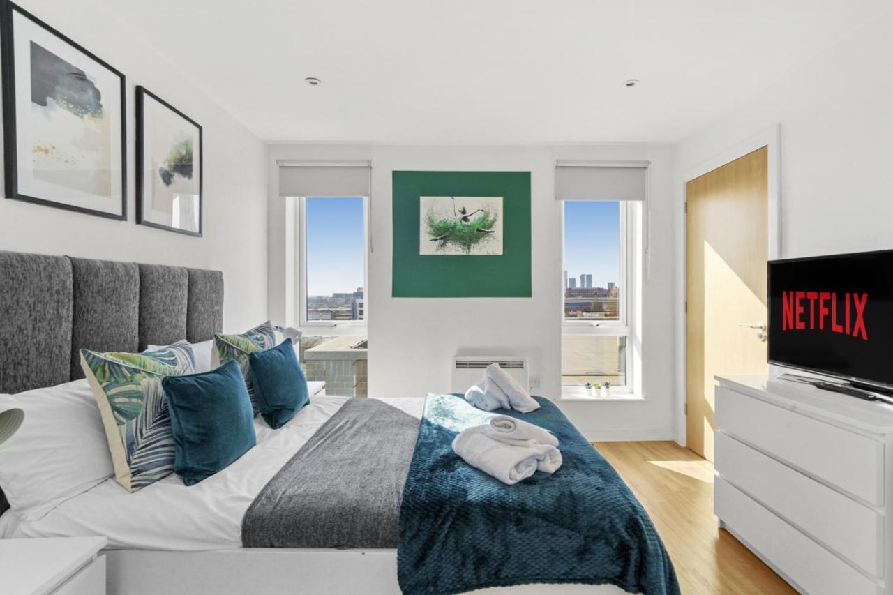 Stunning City Centre Penthouse - Sleeps 10 - Parking Manchester Exterior foto
